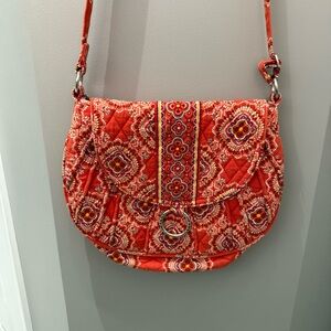 Vera Bradley Orange & Red Crossbody Bag